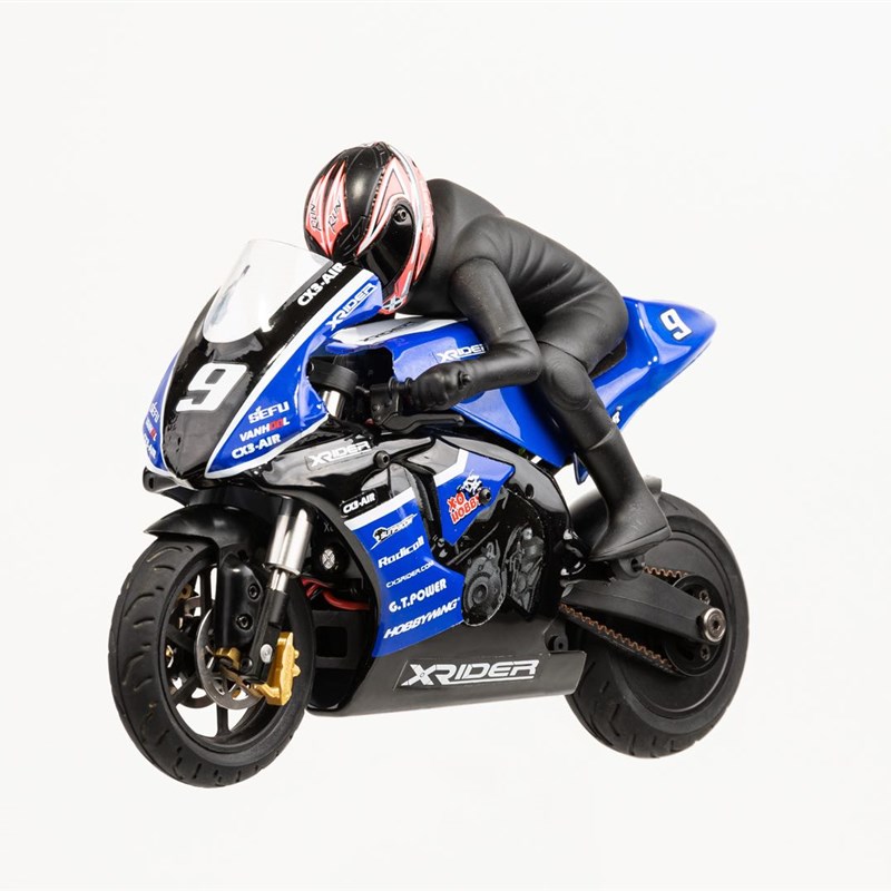 X-Rider 1/10遥控GP摩托车CX3-EVO 无刷配陀螺X仪高速暴力包邮