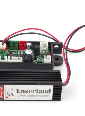 650nm红光点状激光器模组12V激光头 150mW TTL调制  舞台灯效光源