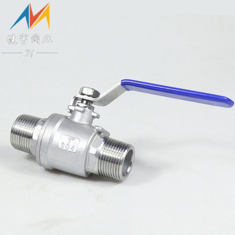 304不锈钢两片式外螺纹球阀Q21F-16P二片式双外丝球阀4分6分1寸,五金/工具,球阀,淘宝优惠券,粉丝福利购,淘宝优惠卷