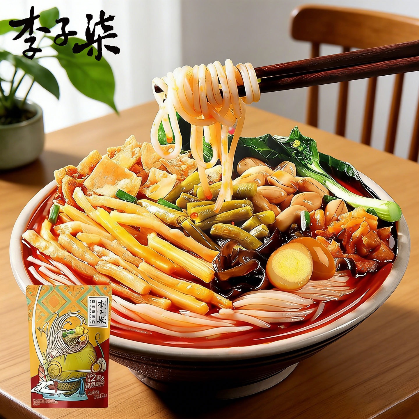 李子柒螺蛳粉310g柳州螺狮粉速食广西螺丝粉特产米粉米线夜宵粉丝