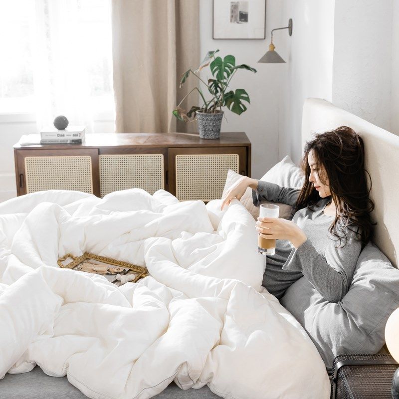 高端30%大豆纤维被春秋被冬被加厚棉被单双人薄被子夏凉被芯,床上用品,化纤被,淘宝优惠券,粉丝福利购,淘宝优惠卷