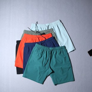 凉爽男士 四分裤 户外休闲健身运动裤 弹力舒适沙滩裤 快干短裤 夏季