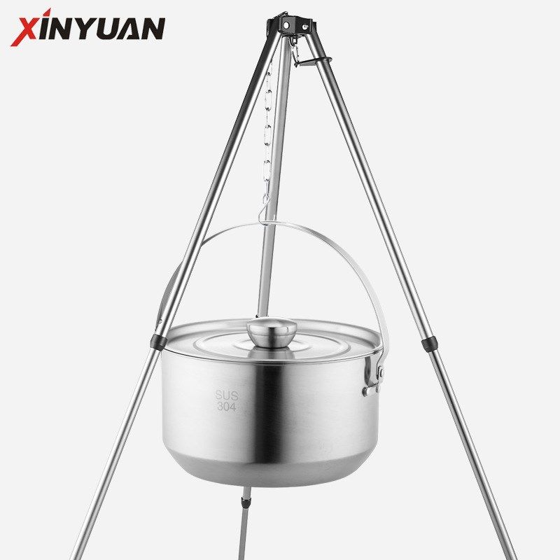 户外锅具露营炊具便携304不锈钢炒锅手柄可拆卸锅折叠野营餐具,户外/登山/野营/旅行用品,套锅/户外炊具,淘宝优惠券,粉丝福利购,淘宝优惠卷