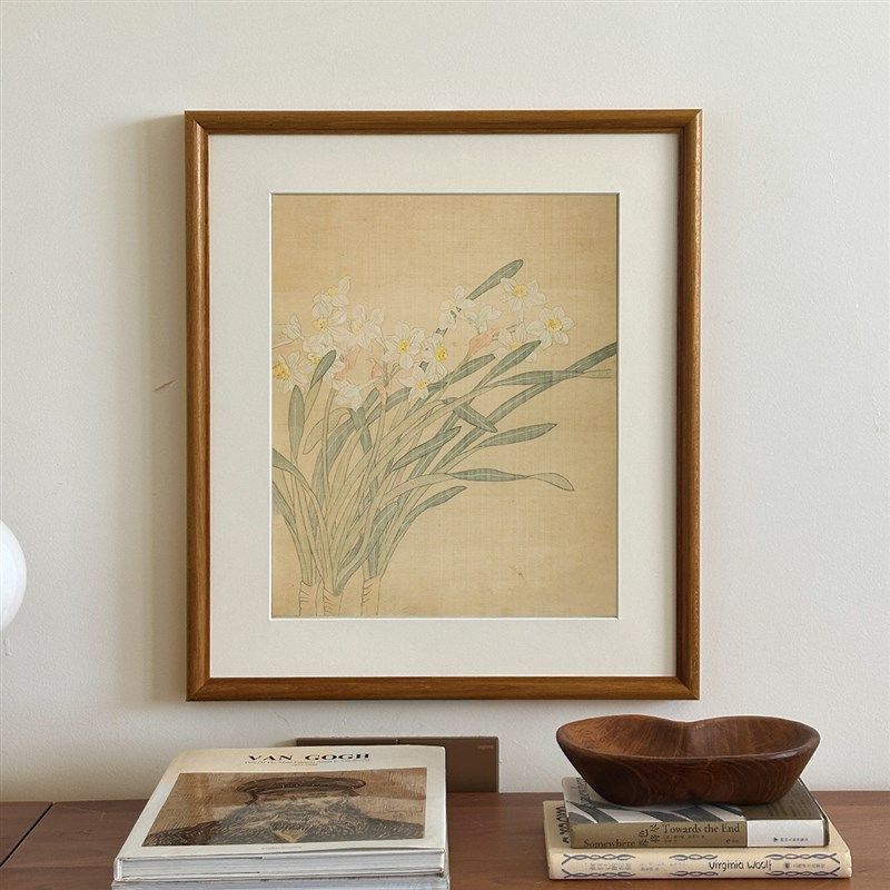 新中式客厅装饰画复古花鸟挂画餐厅卧室床头壁画书房茶室玄关墙画,家居饰品,国画,淘宝优惠券,粉丝福利购,淘宝优惠卷