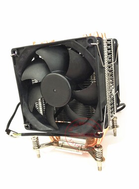适用至强E5-2680CPU E5-2660V2  E5-2670  E5-2680 V2 风扇散热器