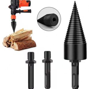 机劈劈材家用农村电动木头机器德国破柴劈柴钻头神器劈柴电镐神器