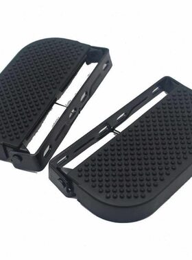 通用脚踏板龙电忠载重王龙脚新款折叠加大加厚镀华电动车子巨蹬