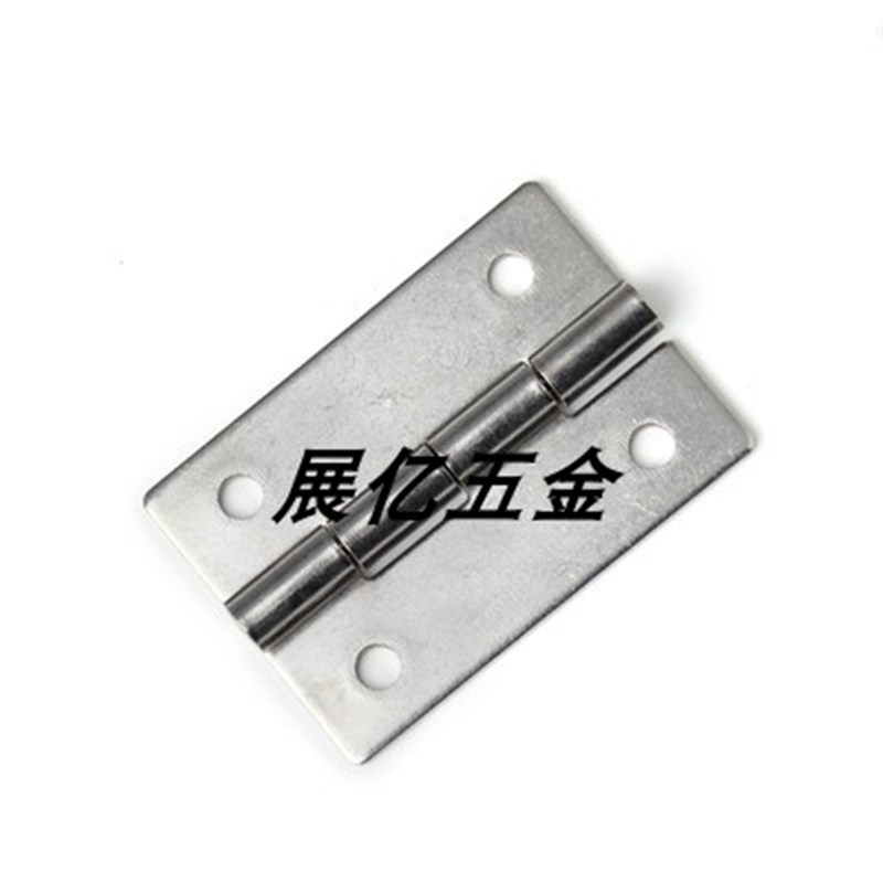 CL253-50 30p4不锈钢机箱机柜门四孔铰链蝶形2寸50*35合页
