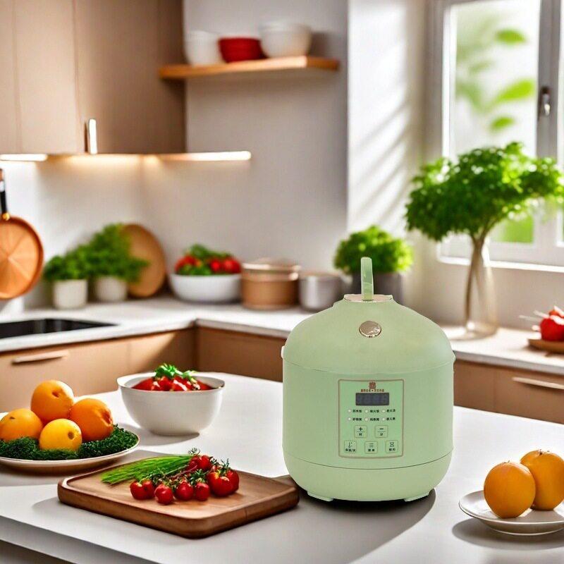 跨境220V家用厨房用品2L精致容量智能电饭煲汤米分离蒸汽电饭锅