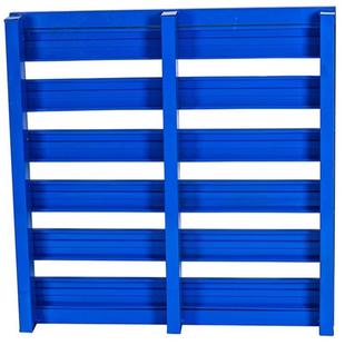 加厚金属钢制叉车铁托盘长方形工厂用物流仓储卡板货物周转栈板