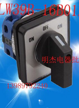 W19B03质三档3BB层12B16 1优LW-9-40-一/0- /L16万能转换开关12