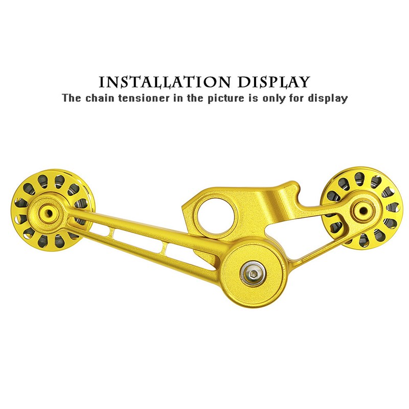 适用3sixty小布折叠车单速后拨变速器导轮张链器导轮.张力轮改装