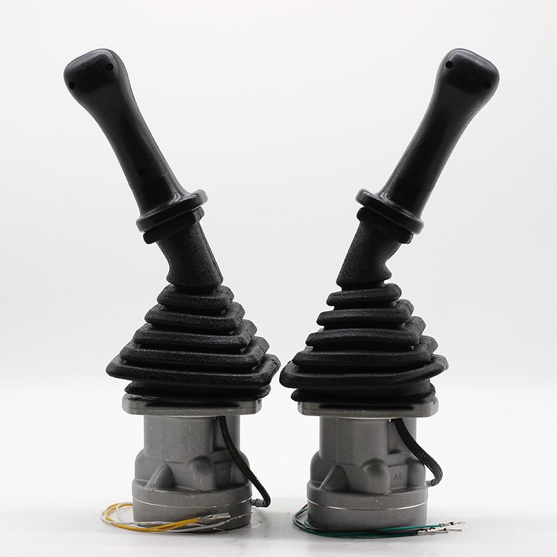 供应7操纵杆总成双按钮 u操纵杆手柄总成厂家直供 液压操作手柄