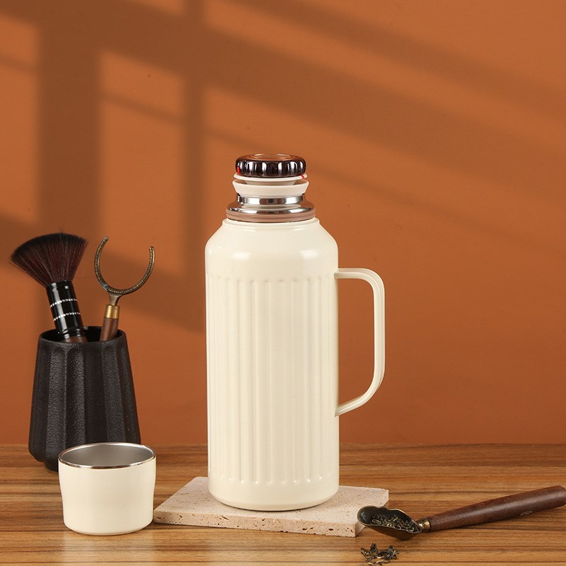 机械风显温传家壶焖茶水壶u大容量户外茶I水分离保温壶老白茶泡茶