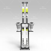 架双展示挂架室内架子收纳整理板雪挂杖板雪墙上架子滑雪板板收纳