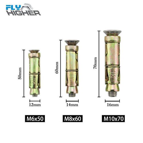 配沉膨胀螺栓内头不锈钢螺丝蜂气膨胀砖砖窝泡沫重型墙实心砖 加