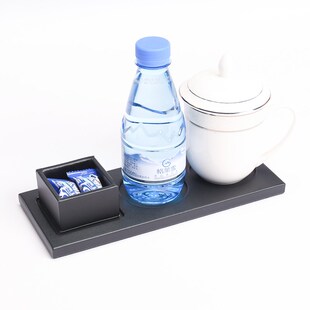 皮质会议室杯垫酒店客房水杯垫创意酒店茶杯托商务办公品定制皮垫