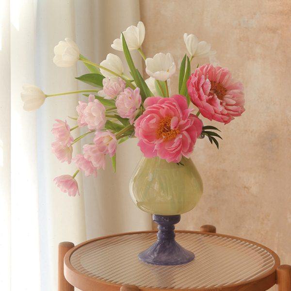 中古风琉璃花瓶插花装饰摆件电视柜玄关家居简约复古紫色芬顿花器,家居饰品,花瓶,淘宝优惠券,粉丝福利购,淘宝优惠卷