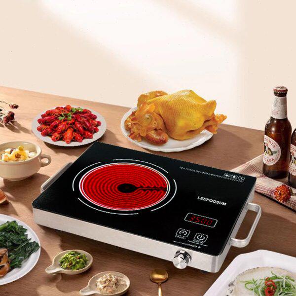 触摸电陶炉家用茶炉光波炉智能台式爆炒不挑锅无辐射大功率电烤炉