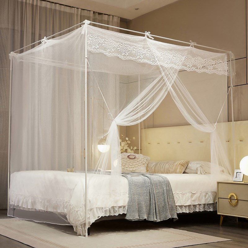 蚊帐家用老式落地k蚊帐支架单买1.5米1.8米全尺寸支架蚊帐大集合
