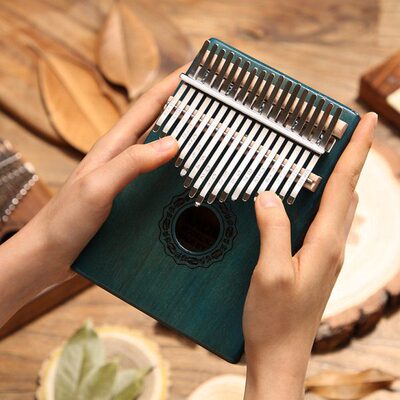 卡林巴琴专业手间17音拇指琴新款初学者手指钢琴kalimba乐器