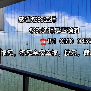 广西贺州阳台飘窗儿童小孩坠楼物猫隐形防护防盗网窗栏