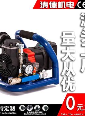 充电式锂电空气压缩机车载小型便携式无线打气泵无缸锂电空压机