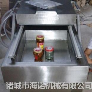 阿婆鲜辣酱玻璃瓶真空包装 真空封口旋盖一体设备 机酱瓶装