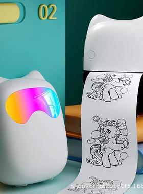 M7迷外贸迷你打印机照片打印机错题打印机多功能便捷式打印机高清