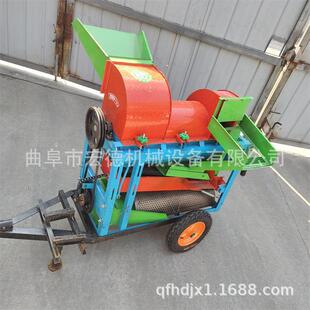 家用新款多功能打谷机小型水稻谷子脱粒机小型打豆机
