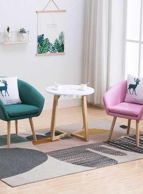 办公沙发茶几组合商务接待室会客组合单人小型心理咨询办公室