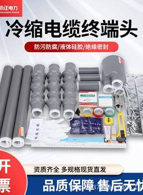 热卖现货供应10-35KV高压冷缩电缆终端头N/WLS-10单芯三芯户内外