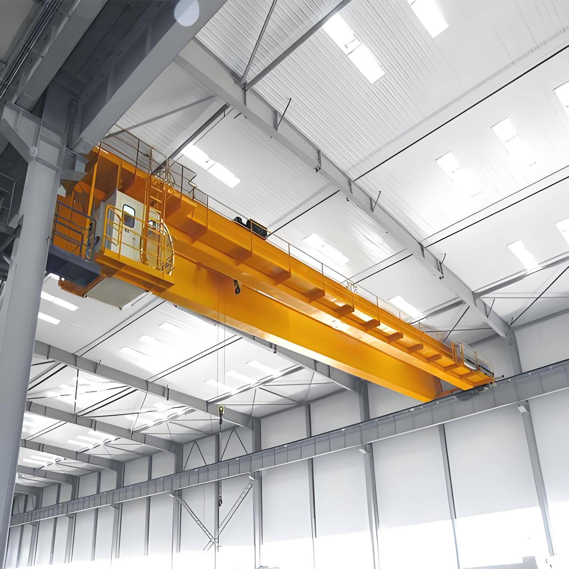 双梁起重机造纸建材车间双梁起重天车20吨2吨电动遥控双梁起重机