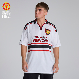曼联梦剧场 1997/99赛季 客场球衣 足球复古球衣三冠王 英超