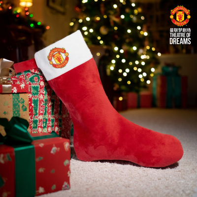 曼联梦剧场曼联袜子红魔足球 圣诞袜子红魔足球袜子红魔足球袜子