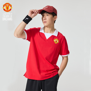 曼联梦剧场复刻1972/73赛季主场7号乔治贝斯特红魔短袖球衣纪念品