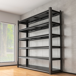 速发货架多层置物架家用落地阳台储物架仓库杂物间V超市收纳铁架