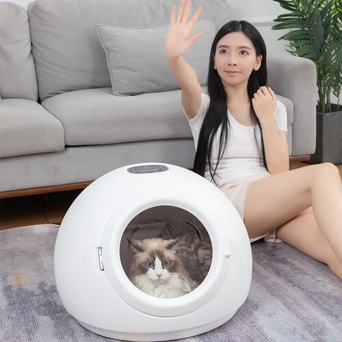 智能宠物烘干箱静音除菌家用小型猫咪烘干机狗狗全自动吹水机