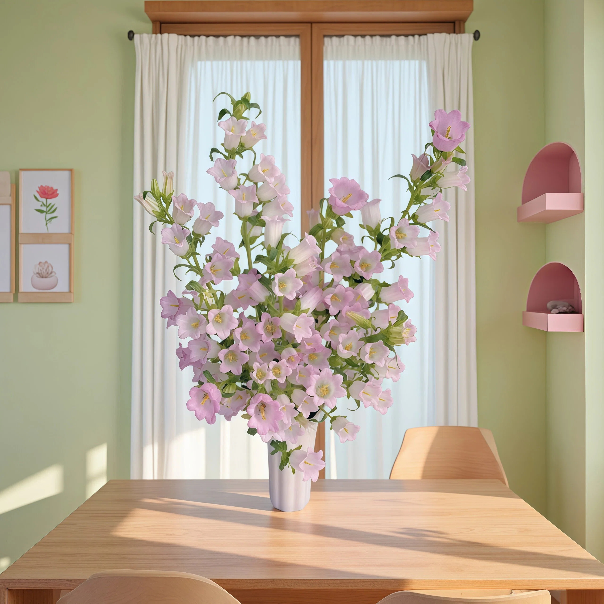 【顺丰空运】精品A级风铃花瓶插水养云南昆明斗南鲜切花直发