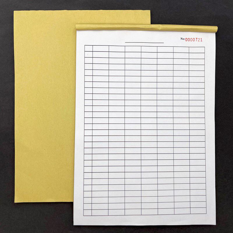 2本装A4通用各行业入库送货表格本二联三联采购清单入库单盘点单