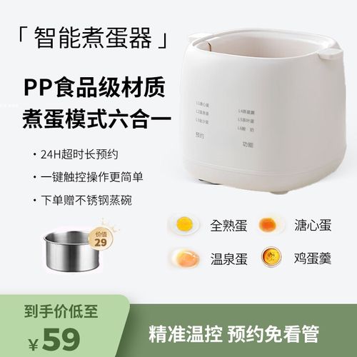 煮蛋器蒸蛋器自动断电家用小型迷你多功能蒸蛋羹煮鸡蛋机早餐神器