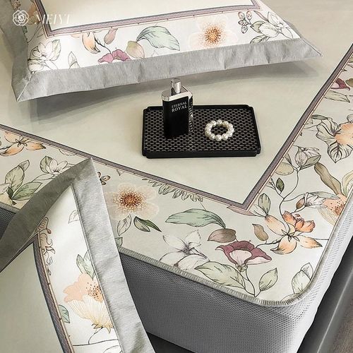 2042冰新款季丝席凉席可夏机洗透气床垫YC96空调席子裸睡高档床上