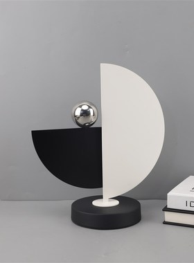 现代轻奢金属几何艺术摆件客厅电视柜样板间酒柜玄关家居软装饰品