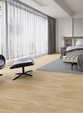 卧室木地板直边木纹条地砖200x1200房间阳台仿木纹防滑地砖木地板