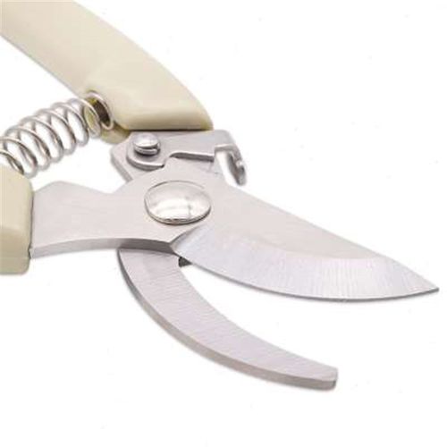 不锈钢园林园艺修枝剪刀 家用修花修剪刀 树枝弹簧剪刀花剪工具剪