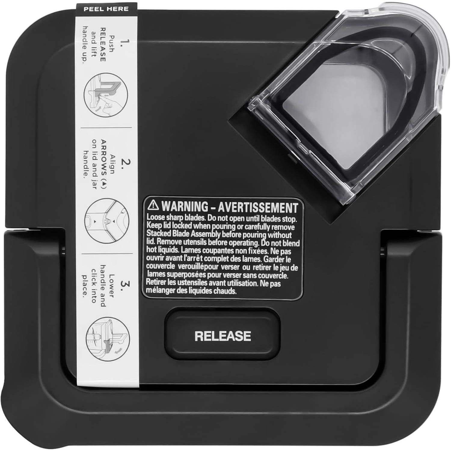 Ninja搅拌机零件杯子盖子适用于BL770BL771BL773