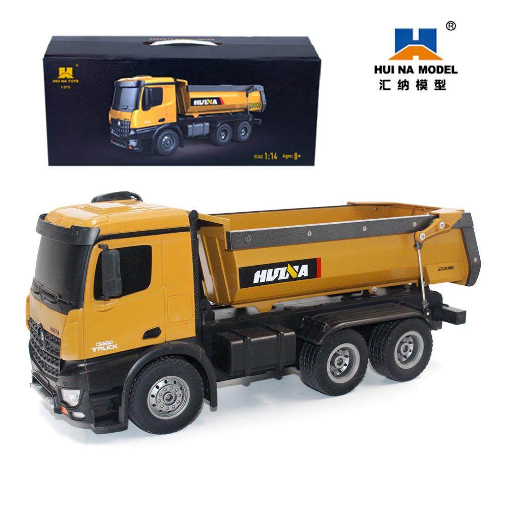 汇纳1:14十通道合金遥控自卸车仿真载土机工程车儿童玩具模型,特色手工艺,其他特色工艺品,淘宝优惠券,粉丝福利购,淘宝优惠卷