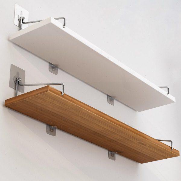 墙上置物架免打孔客厅墙面卧室床头收纳架墙壁挂式隔板路由器架子,家居饰品,装饰架/装饰搁板,淘宝优惠券,粉丝福利购,淘宝优惠卷