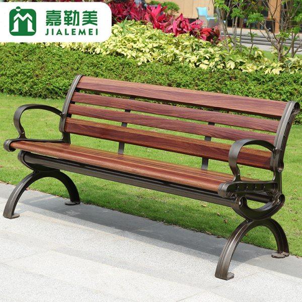 嘉勒美 碳纤维公园椅 户外长凳子广场座椅 铁艺室外实木长条椅,住宅家具,公园椅,淘宝优惠券,粉丝福利购,淘宝优惠卷