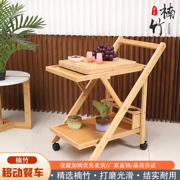 餐车酒水车餐厅酒店手推送餐车活动小推车茶水车KTV小吃点心商用